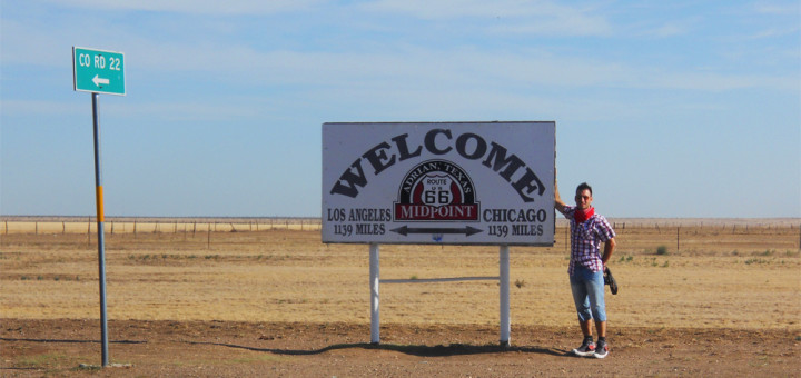 midpoint texas adrian route66